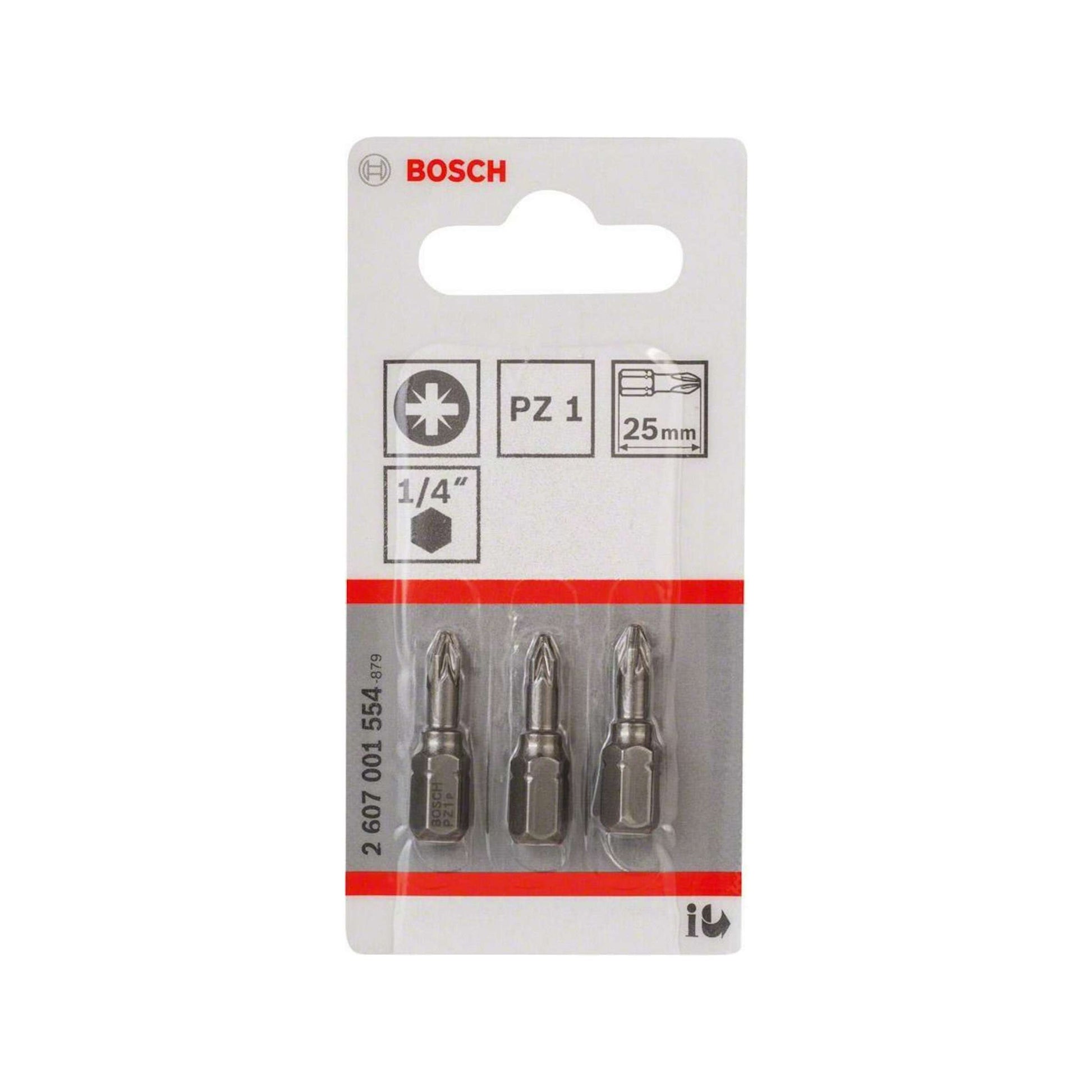 Embout tournevis Bosch Prof Phillips PZ1 (3)