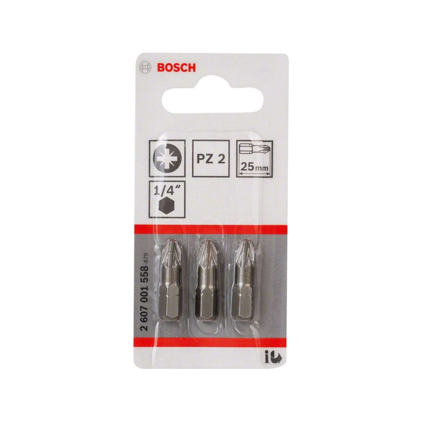 Embout de tournevis Bosch Prof cruciforme PZ2 (3)