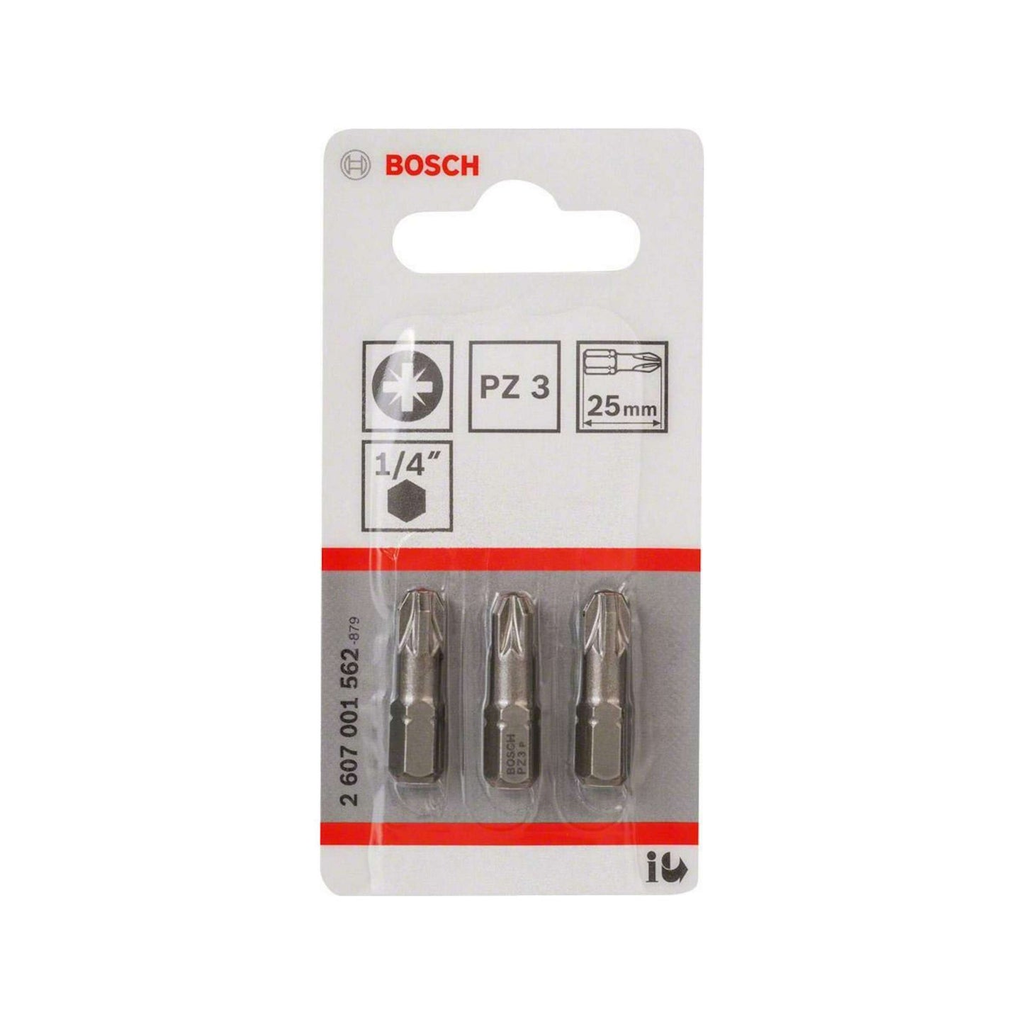 Embout tournevis Bosch Prof Phillips PZ3 (3)