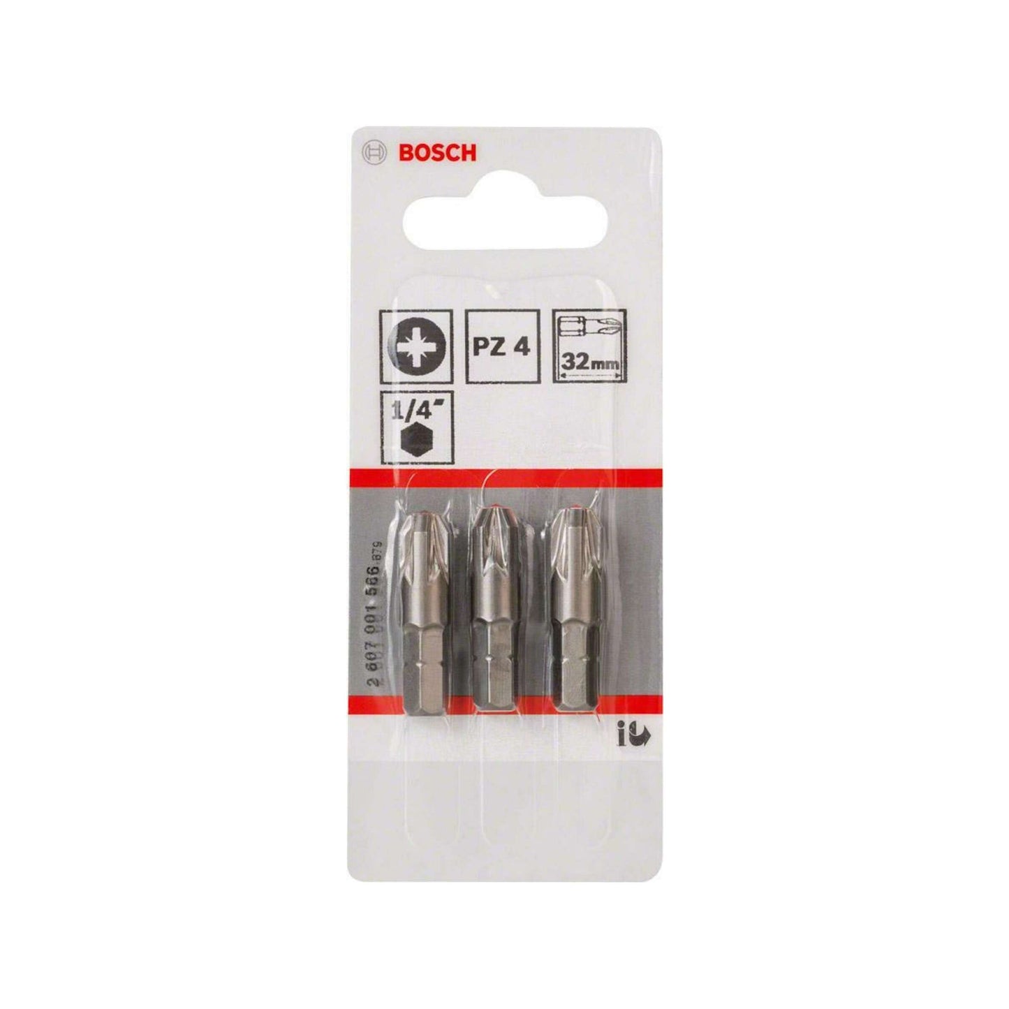 Embout de tournevis Bosch Prof cruciforme PZ4 (3)