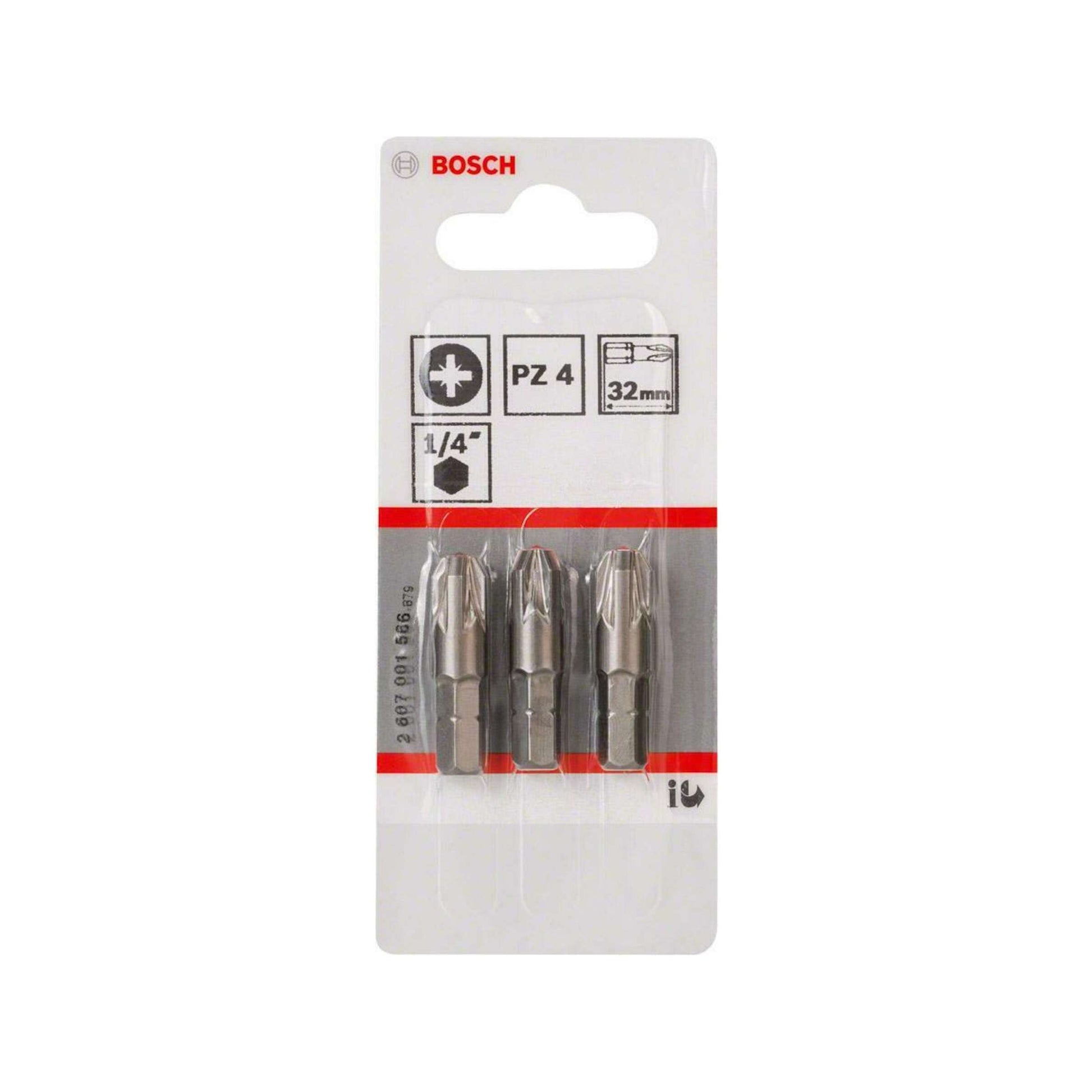 Embout de tournevis Bosch Prof cruciforme PZ4 (3)