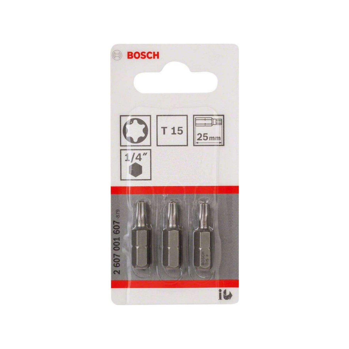 Embout tournevis Bosch Prof Torx T15 (3)