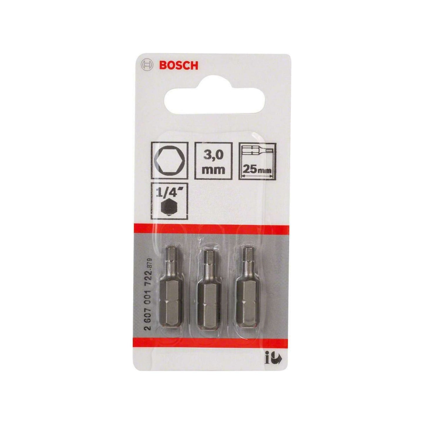 Embout de tournevis Bosch Prof hexagonal HEX3 (3)