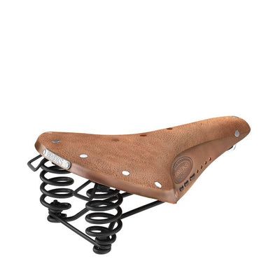 Brooks Saddle B67 vieilli Heren Bruin