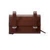 Brooks en forme de D - marron antique