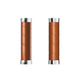 Brook's Handles Grips en cuir mince 130 mm miel