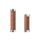 Poignées fines en cuir Brooks (100+130 mm) - beige foncé
