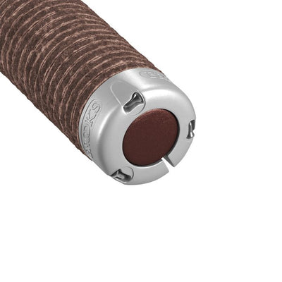 Poignées en cuir dodu Brooks (130+130mm) - marron antique