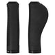 Poignées ergonomiques en caoutchouc Brooks (130+130 mm) - noires