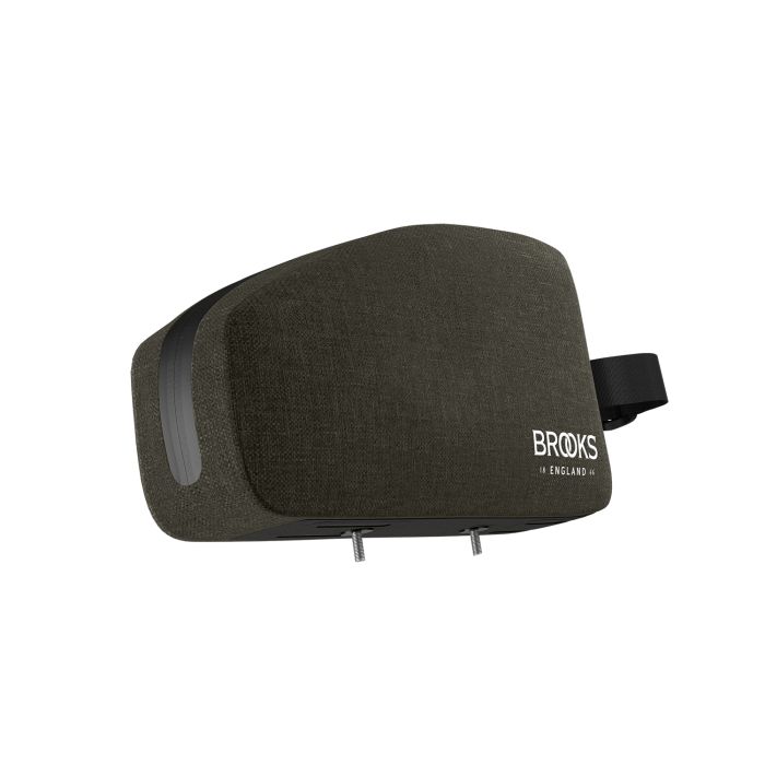 Sacoche de tube supérieur Brooks Scape avec boulons (0,9 l) - vert boue