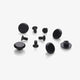 Brooks aluminum threated rivets for cambium - black anodized (5 pieces)