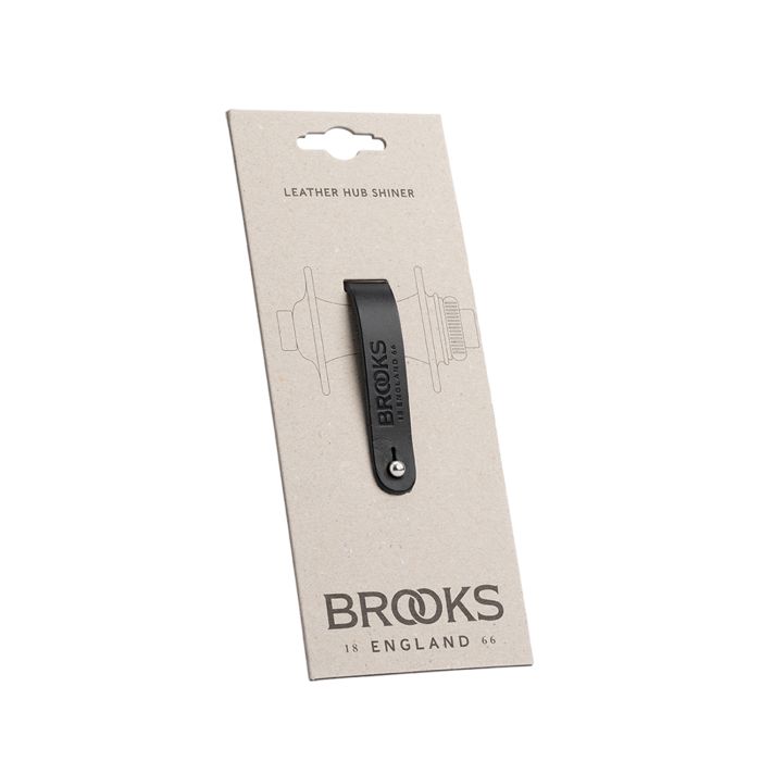 Cireur de moyeu en cuir Brooks - noir