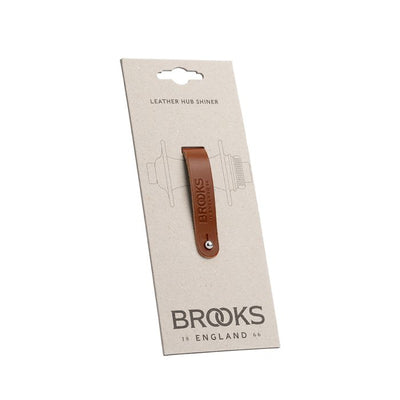 Mèche de moyeu en cuir Brooks - miel