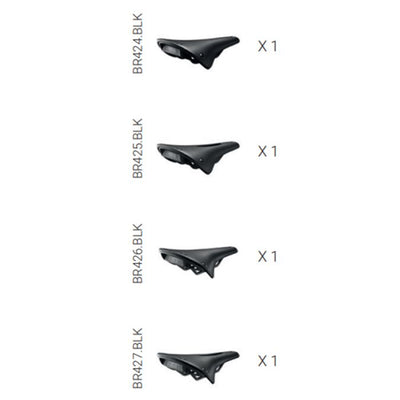 Brooks cambium kit 1 (4 selles d'essai)
