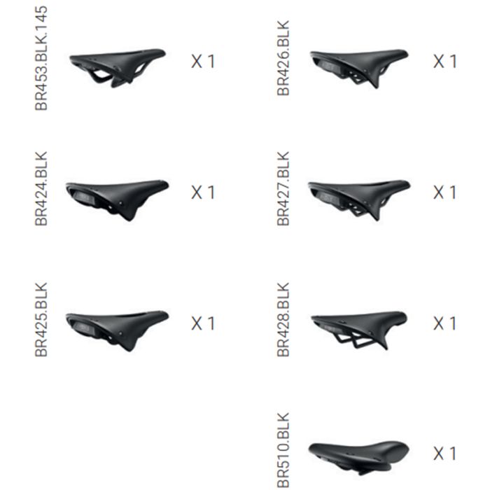 Brooks cambium kit 2 (7 selles d'essai)