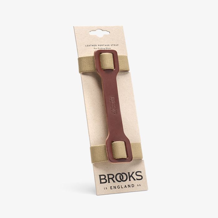 Sangle de portage en cuir Brooks - marron antique