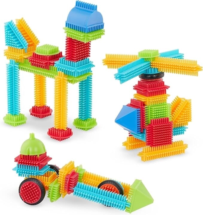 Blocs de poils en boîte 56 pièces