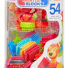 Bristle bloque Bristle bloque Emmer avec 54 pièces