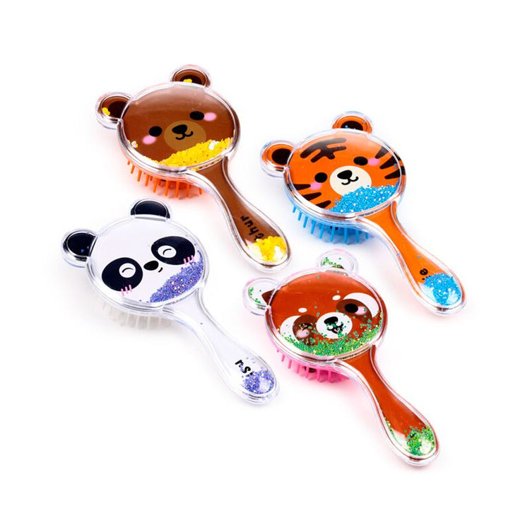 Brosse à cheveux à paillettes sauvages Adoramals