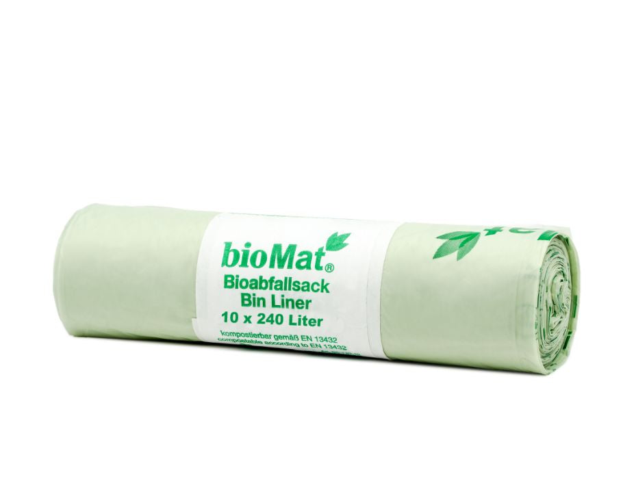 Biomat Compostable Container Sacs 240L 10 PCS.