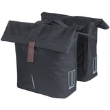 Basil Double Bag City Mik 28-32L Black - afbeelding 4