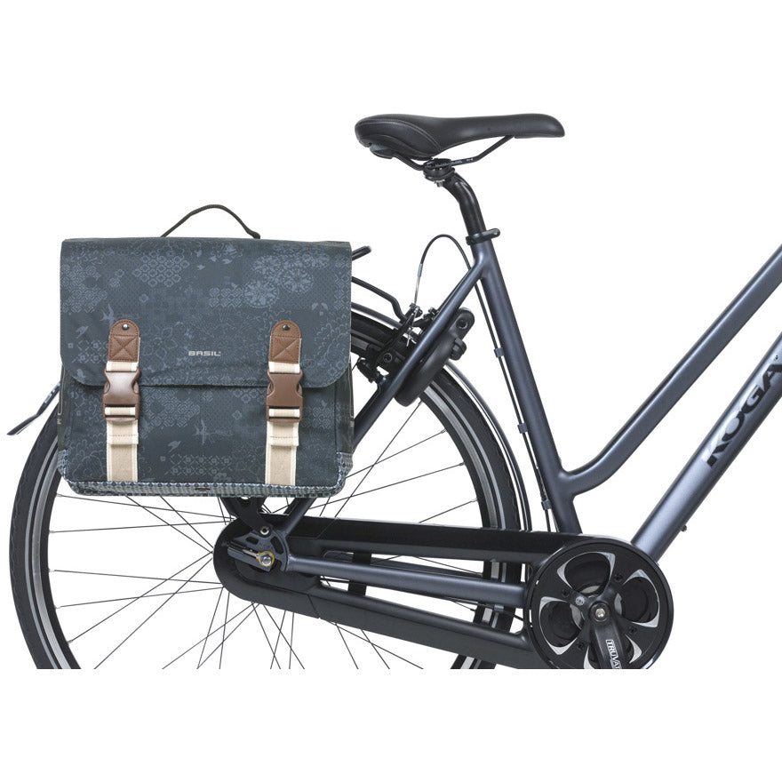 Basil Double Bag Bohème Mik 35L Indigo