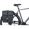 Basil Double Bicycle Bag Urban Dry Mik 50 litres - Charcoal