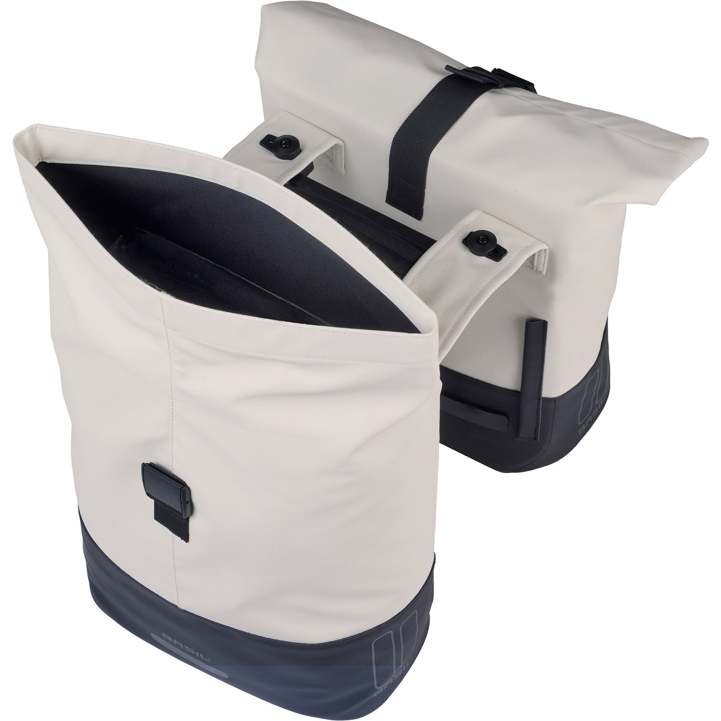 Basil sac anse double blanc noir | micro | 32l
