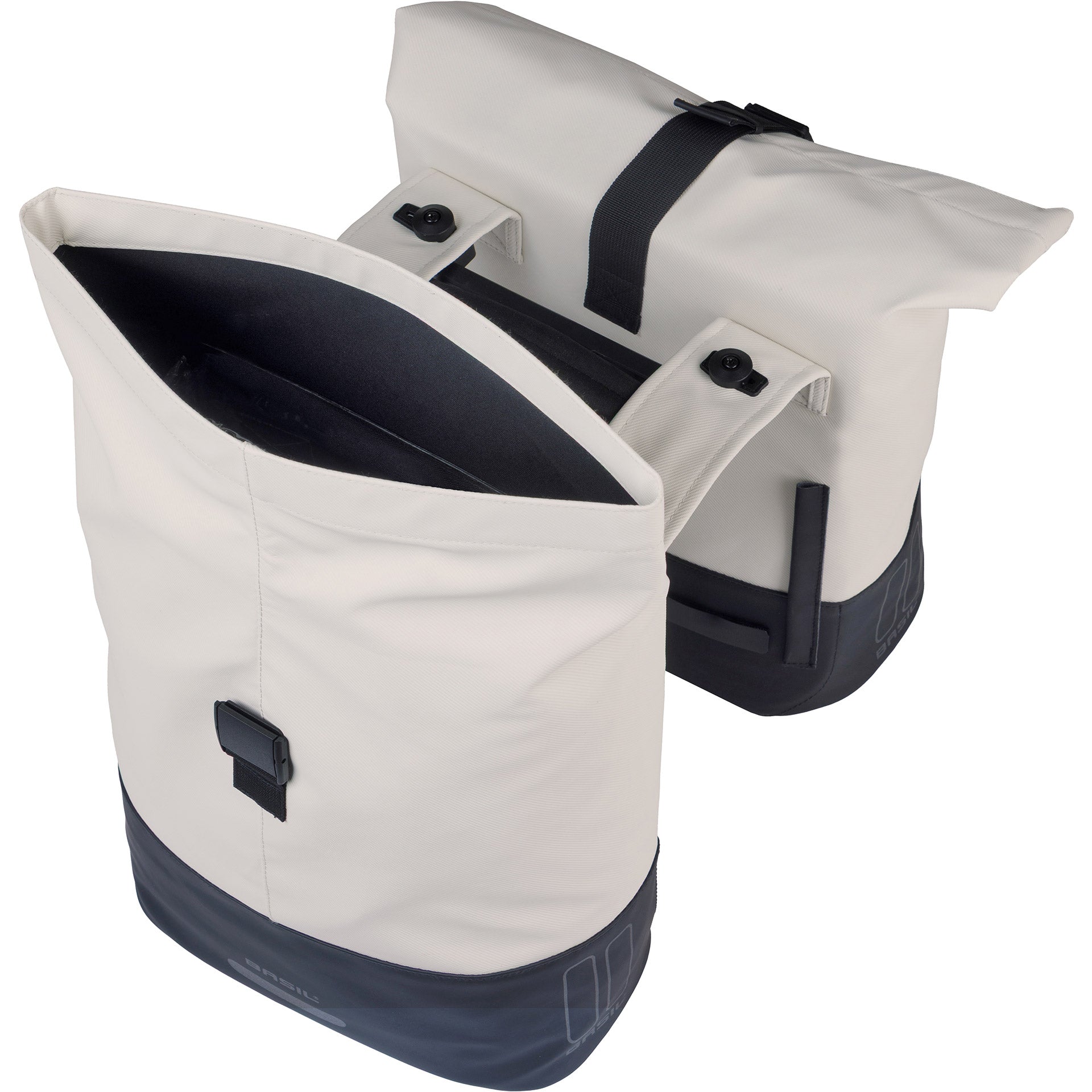Basil sac anse double blanc noir | micro | 32l