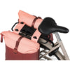Sacoche de vélo double Basil vive mik 28-35l 14 x 30 x 38 cm - rose bordeaux