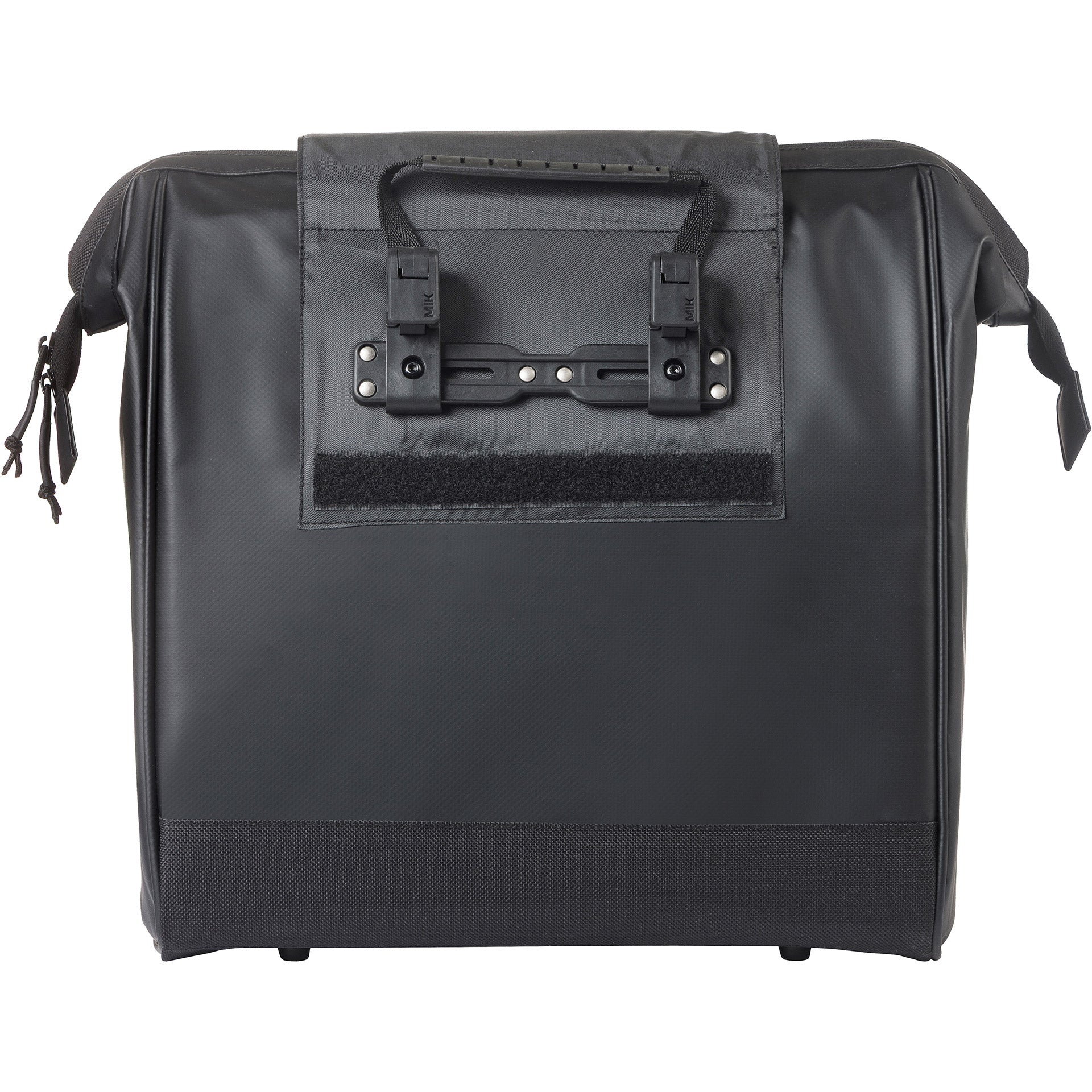 Basil sac grand bâche shopper noir mik crochets | 23l