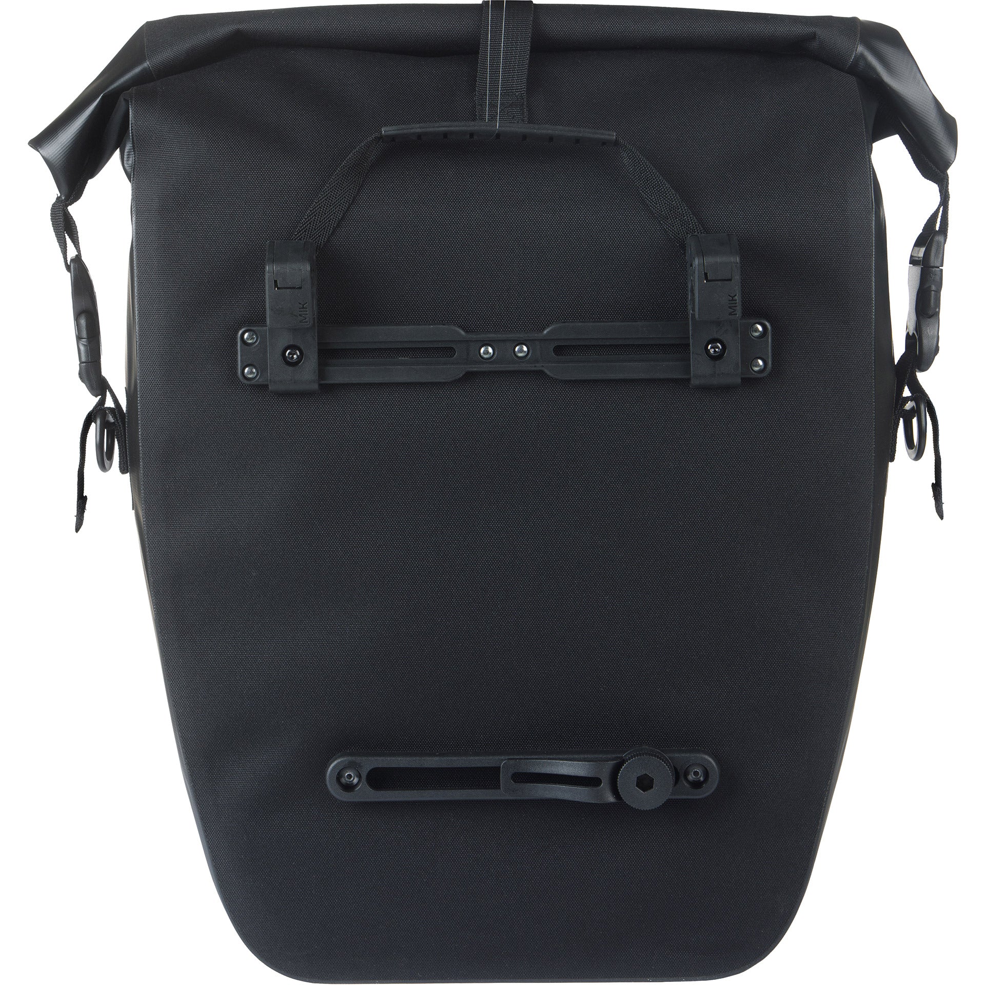 Basil sac unique navigateur étanche l mik 25-31l 14 x 26 x 42 cm - noir