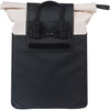 Basil shopper vive mik crochets 15-20l blanc cassé noir