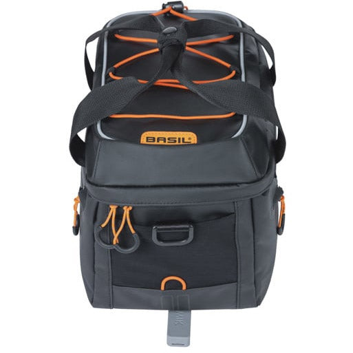 Basil bagages Thing Clag Miles Tarpaulin Mik 7 litres 30 x 19 x 16 cm - Black Orange