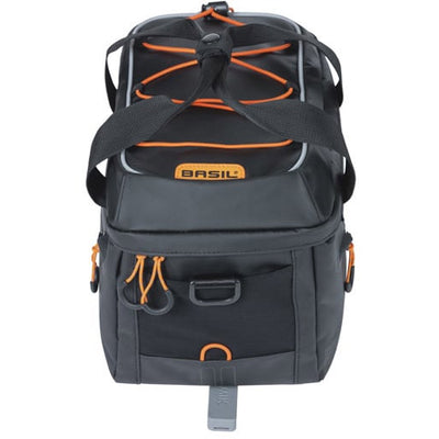 Basil bagages Thing Clag Miles Tarpaulin Mik 7 litres 30 x 19 x 16 cm - Black Orange