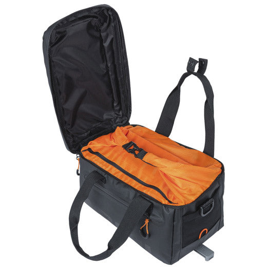 Basil bagages Thing Clag Miles Tarpaulin Mik 7 litres 30 x 19 x 16 cm - Black Orange