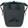 Basil sac de vélo simple rivo l bâche mik 25-31l 14 x 28 x 43 cm - vert noir