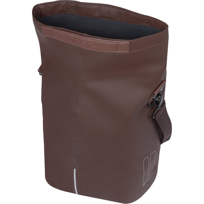 Basil vélo shopper city mik 14-16l 11 x 29 x 36 cm - marron