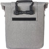 Basil sac city shopper gris | crochets micro | 16l