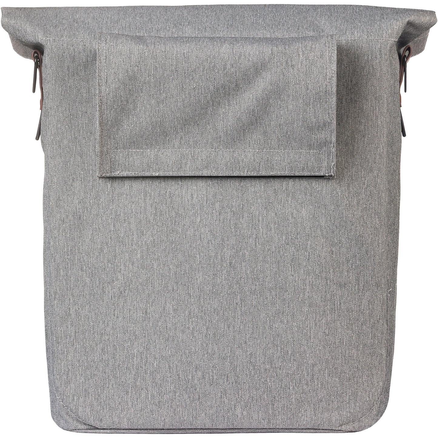 Basil sac city shopper gris | crochets micro | 16l