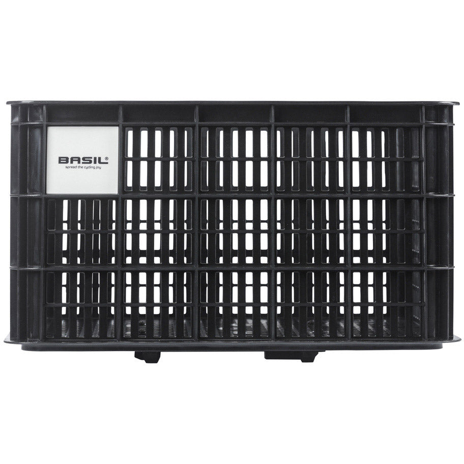 Basil Krat Groot 40L Mik Black recyclé