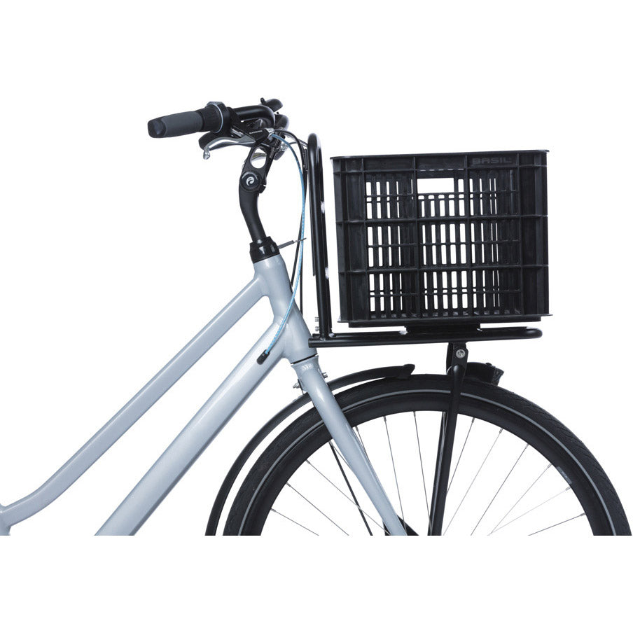Basil Krat Groot 40L Mik Black recyclé