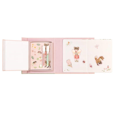 Ensemble de panneaux et d'aimants Little Dutch Rosa Friends