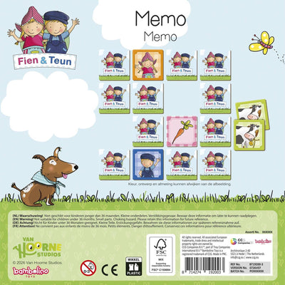 Bambolino Toys Fien Teun Mémo