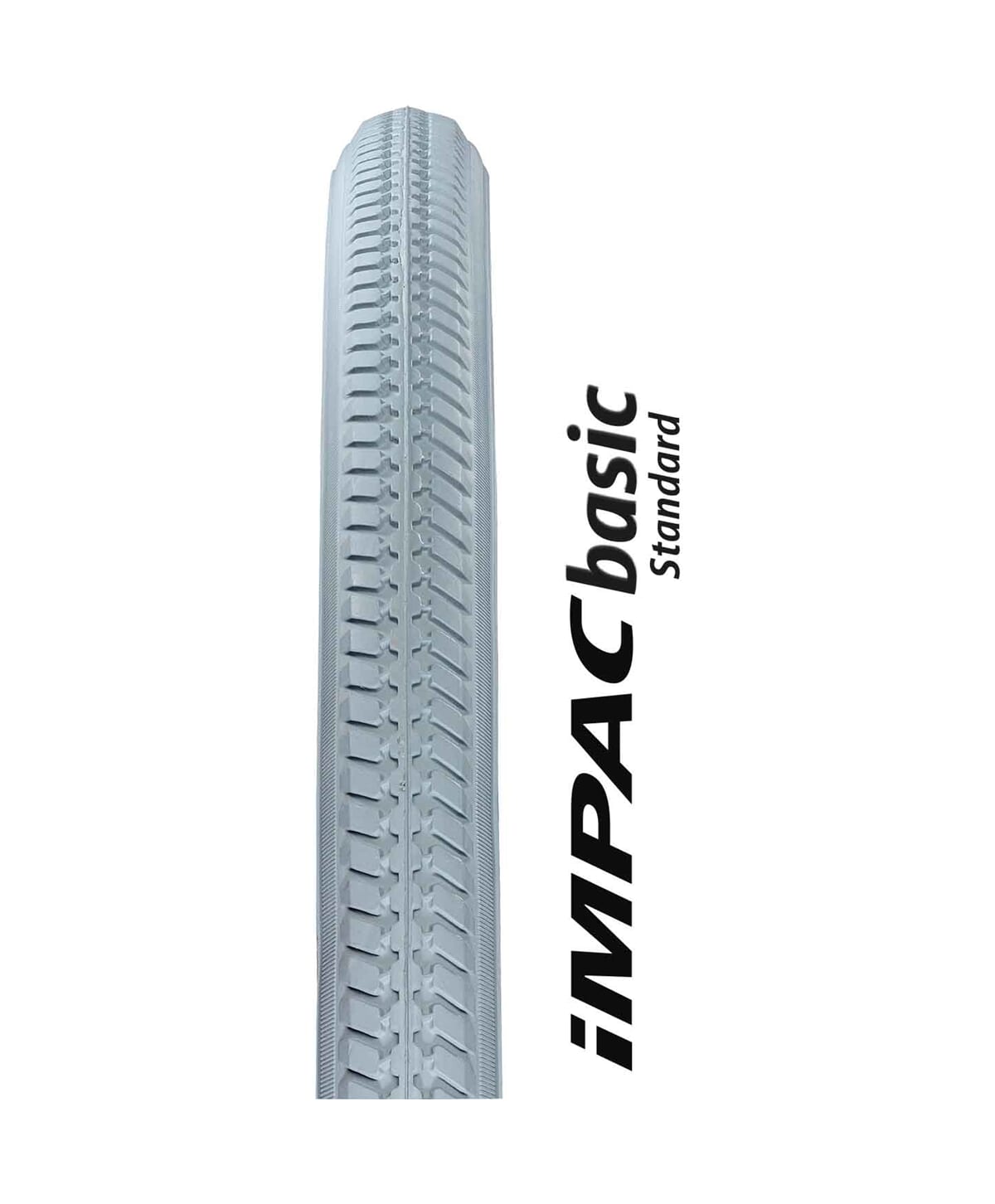 Impac Tire 20x1 3 8 Gray - Ruban de ville pour les fauteuils roulants