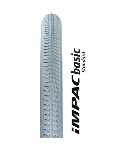 Impac Tire 20x1 3 8 Gray - Ruban de ville pour les fauteuils roulants