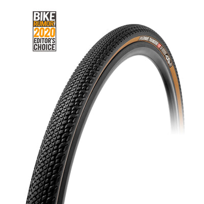 Tire extérieure (44-622) 700-44C Gravel Thundero Black Beige Plige Band