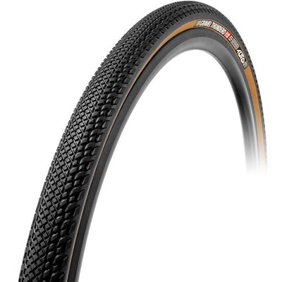 Tire extérieure (48-622) 700-48c Gravel Thundero Black Beige pliant pliant