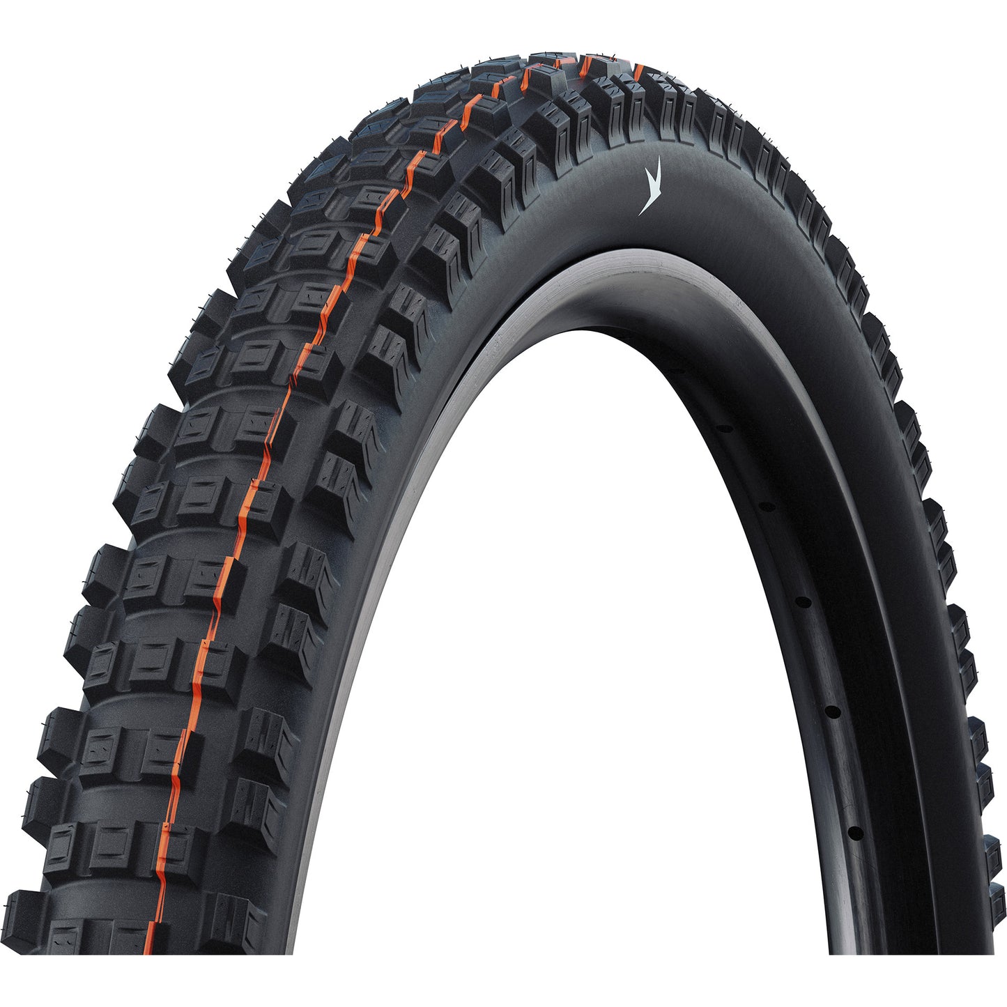Schwalbe arrière à courants de Foucault - tle - addix soft - super gravité - 29x2,60 - noir
