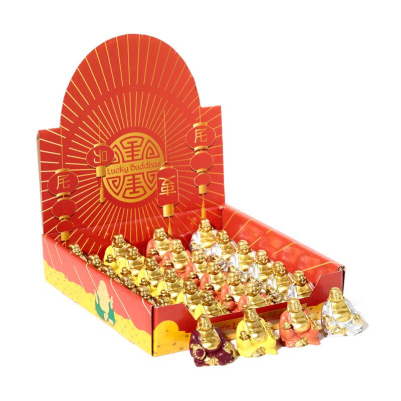 Mini Chinois souriant Bouddha